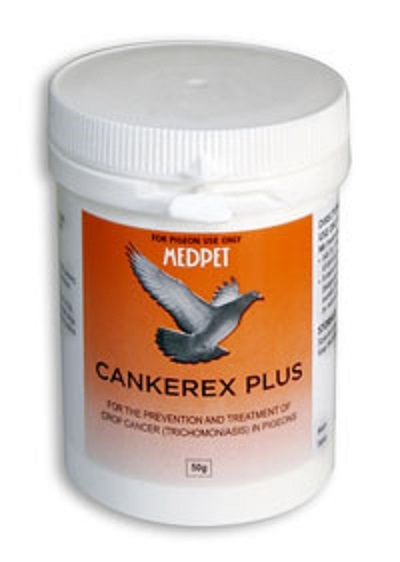Cankerex Plus - antiprotozoal treatment - Trichomonas, Giardia, Cochlosoma - Parasitic - In the drinking water - Avian Medication