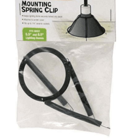 Mounting Spring Clip - Zilla - Avian Lighting - Cage Accessory - Bird Supplies