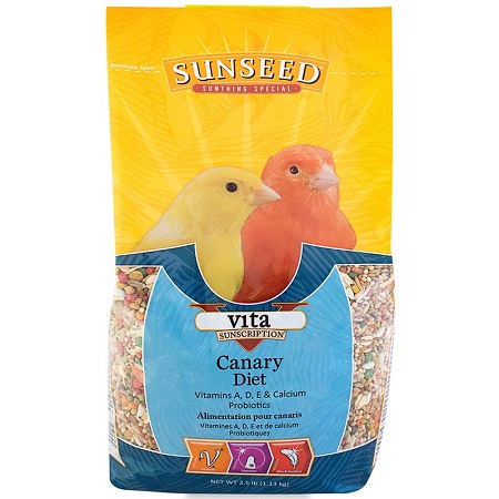 Sunseed Vita Canary - Fortified Canary Diet - Canary Food - Canary Supplies