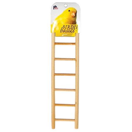 Wooden Ladders - Prevue Pets pine ladders in 5 sizes, nice for fledglings and older birds to climb - Finch and Canary Cage Accessories 