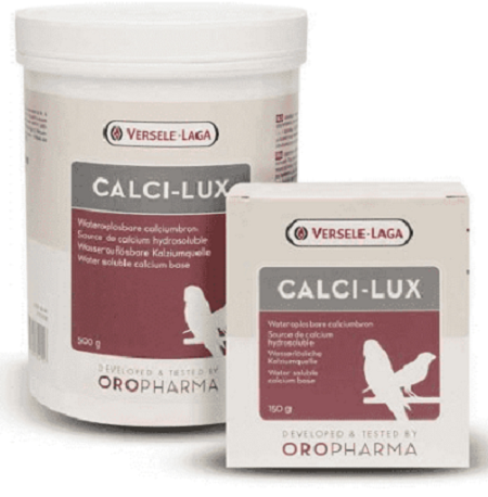 Calci-Lux - Versele Laga -  water soluble source of calcium - Calcium Supplements - Vitamins and Minerals - Bird Supplies