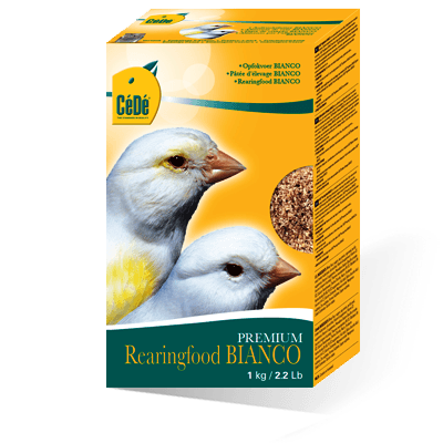 Cede Bianco - 1KG - egg food for white birds, no color - Canary Breeding Supplies - Canary Supplies