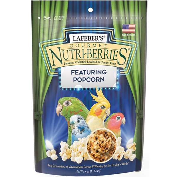 Lafebers Gourmet Nutri-berries Featuring Popcorn-Lady Gouldian Finch Supplies USA-Glamorous Gouldians